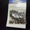 METAL SPACER BEADS SILVER